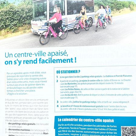 Plein Centre Maison Appartement 100 M De La Plage 150 M Du Port Les Sables-dʼOlonne Eksteriør bilde